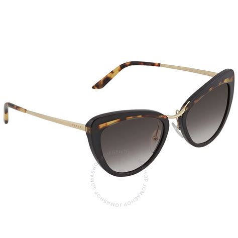 prada 25xs|Prada Grey Gradient Cat Eye Ladies Sunglasses PR .